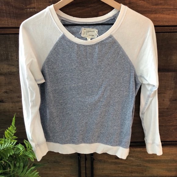 Tops - Current Elliott baseball sweatshirt